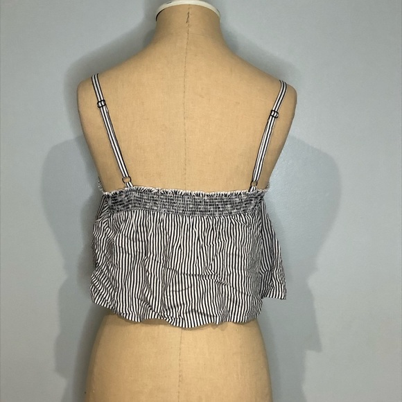 Volcom Black and White Crop Top - Picture 4 of 5